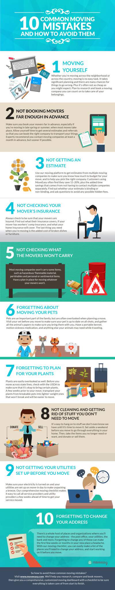 Common Moving Mistakes