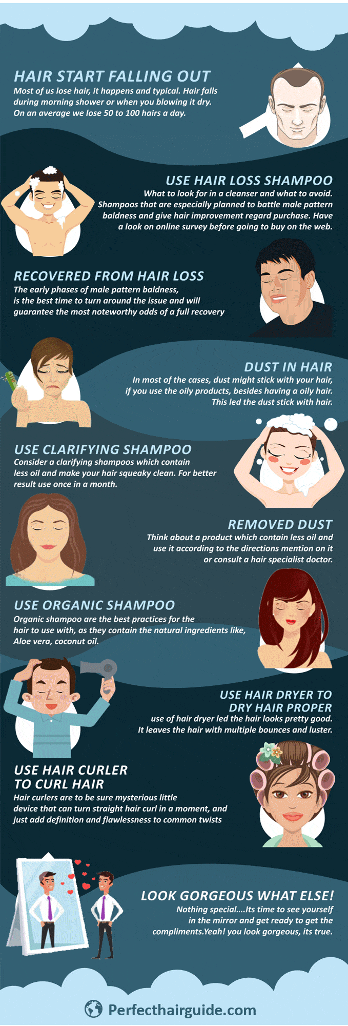 Hair Care Infographic