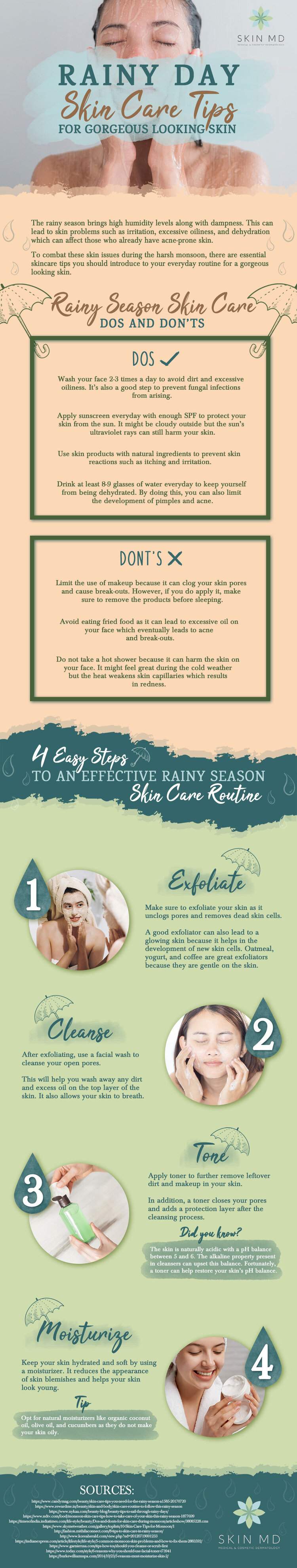Essential Rainy Season Skin Care Tips