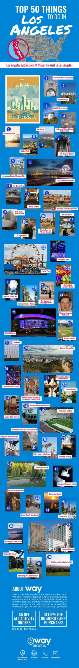 Top 50 Things to Do in Los Angeles