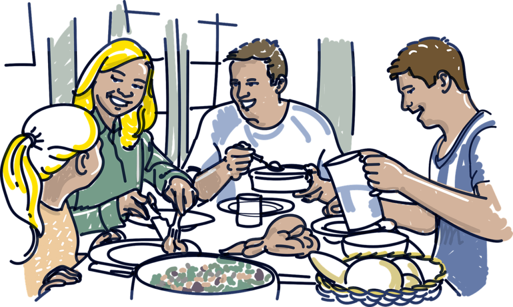 The Importance of Eating a Family Dinner Infographic Portal