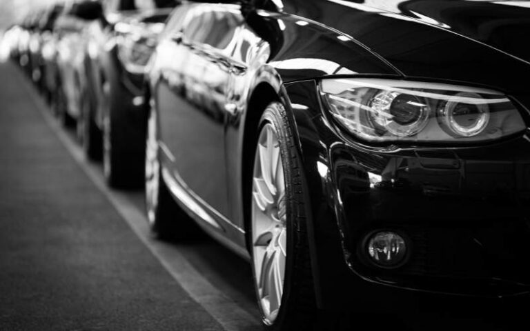 Black Car on Road