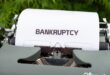 typewriter-bankruptcy-money-company
