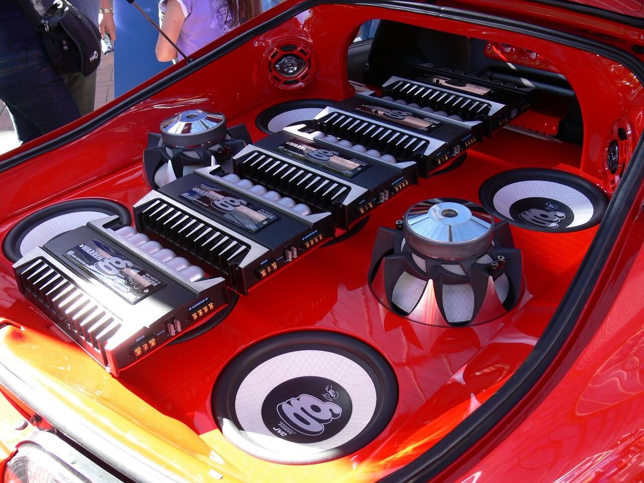 car-sound-system-red-boot-trunk